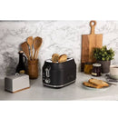 Rangemaster Classic 2 Slice Black Toaster | RMCL2S201BK Rangemaster Toaster Euronics Ireland