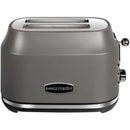 Rangemaster Classic 2 Slice Grey Toaster | RMCL2S201GY Rangemaster Toaster Euronics Ireland