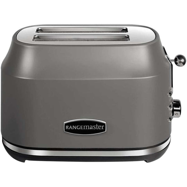 Rangemaster Classic 2 Slice Grey Toaster | RMCL2S201GY Rangemaster Toaster Euronics Ireland