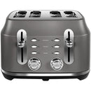 Rangemaster Classic 4 Slice Grey Toaster | RMCL4S201GY Rangemaster Toaster Euronics Ireland