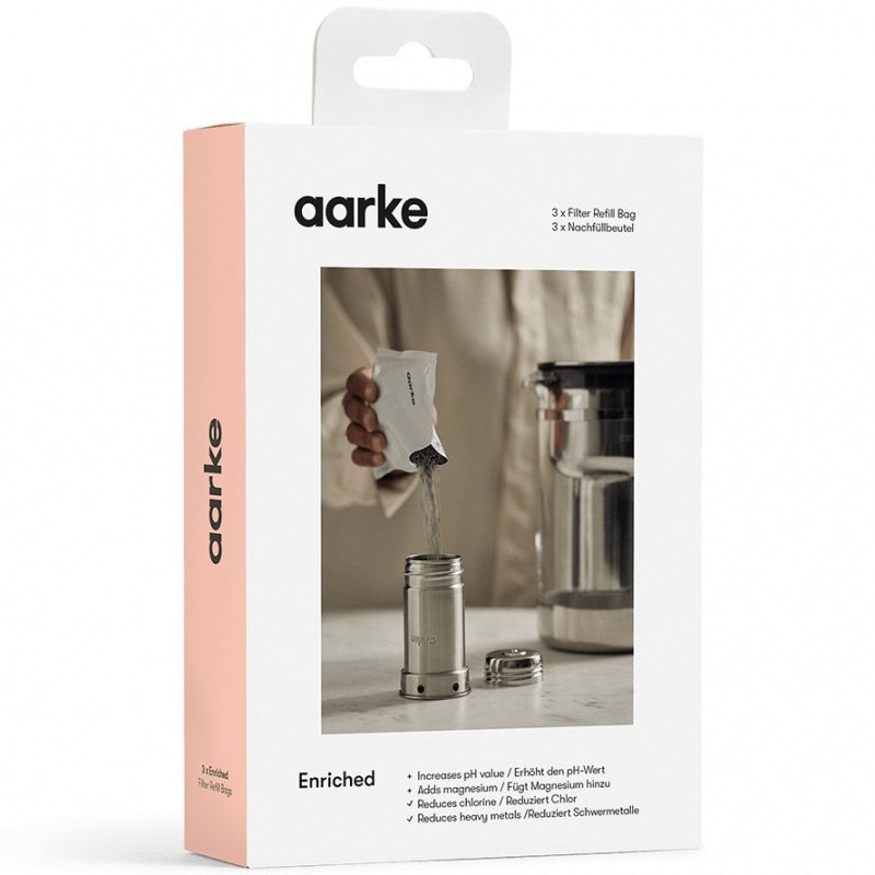 Aarke Enriched Filter Granules Refill, 3-Pack - front product view