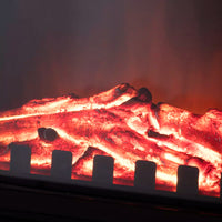 Warmlite Mable WL46021 stove fire LED log flame effect close-up