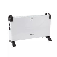 Warmlite WL41007 2000W convection heater in white - clean studio front view