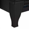 Warmlite Mable WL46021 stove fire cabriole leg and cast-effect trim detail