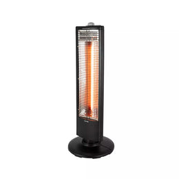 Warmlite 1kW Carbon Infrared Heater with Oscillation Black | WL42013
