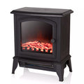 Warmlite Mable WL46021 compact black electric stove fire - front product view
