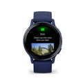 Garmin vivoactive 5 Smartwatch - Metallic Navy | 49-GAR-010-02862-12