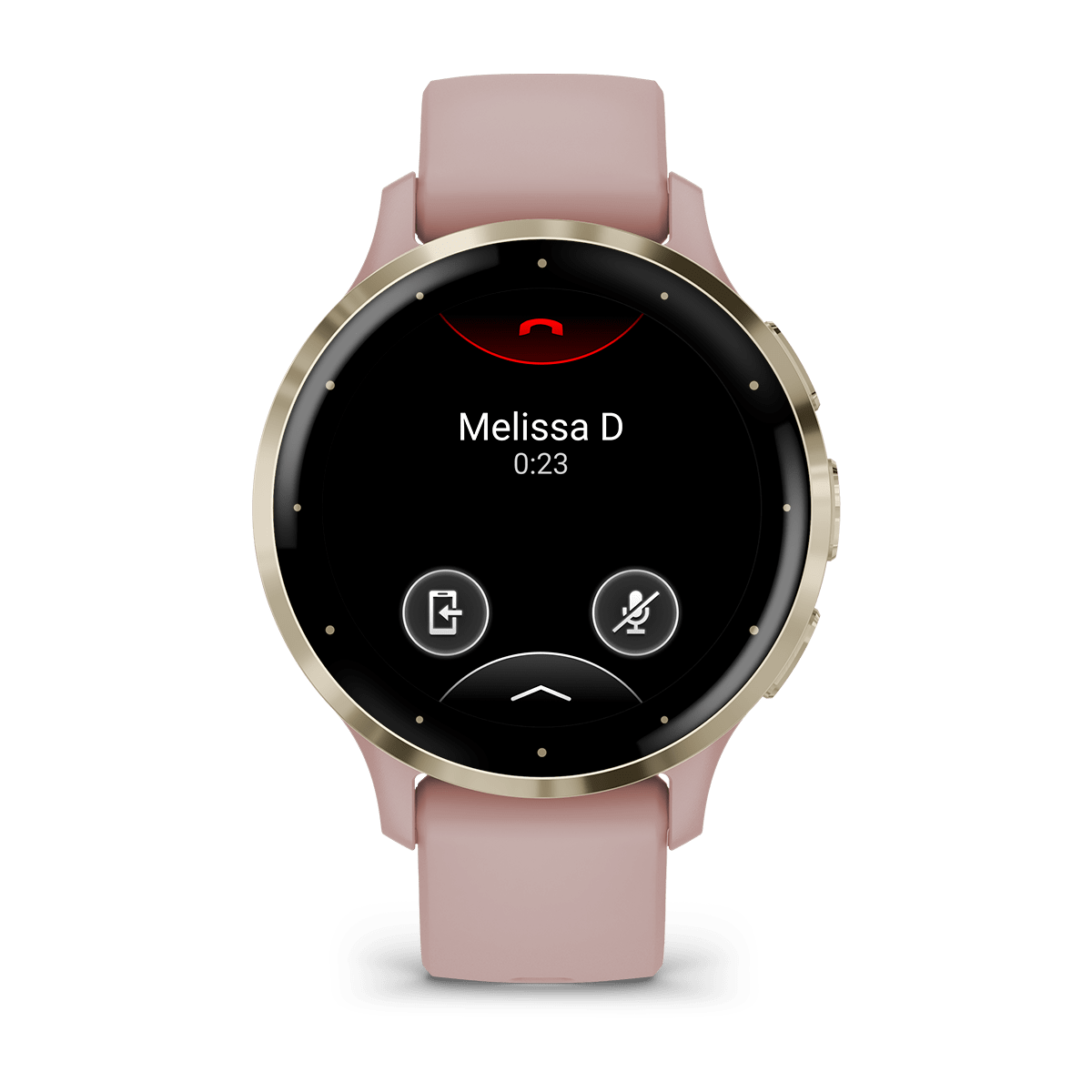 Garmin Venu 3S 41mm GPS Health Smartwatch - front view, screen on