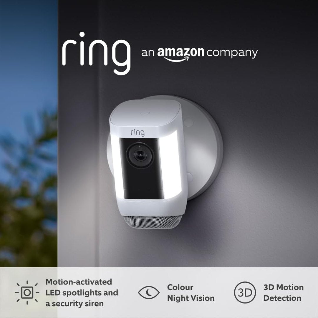Ring Spotlight Cam Pro Wired | B0B6GM31W4 Ring Euronics Ireland