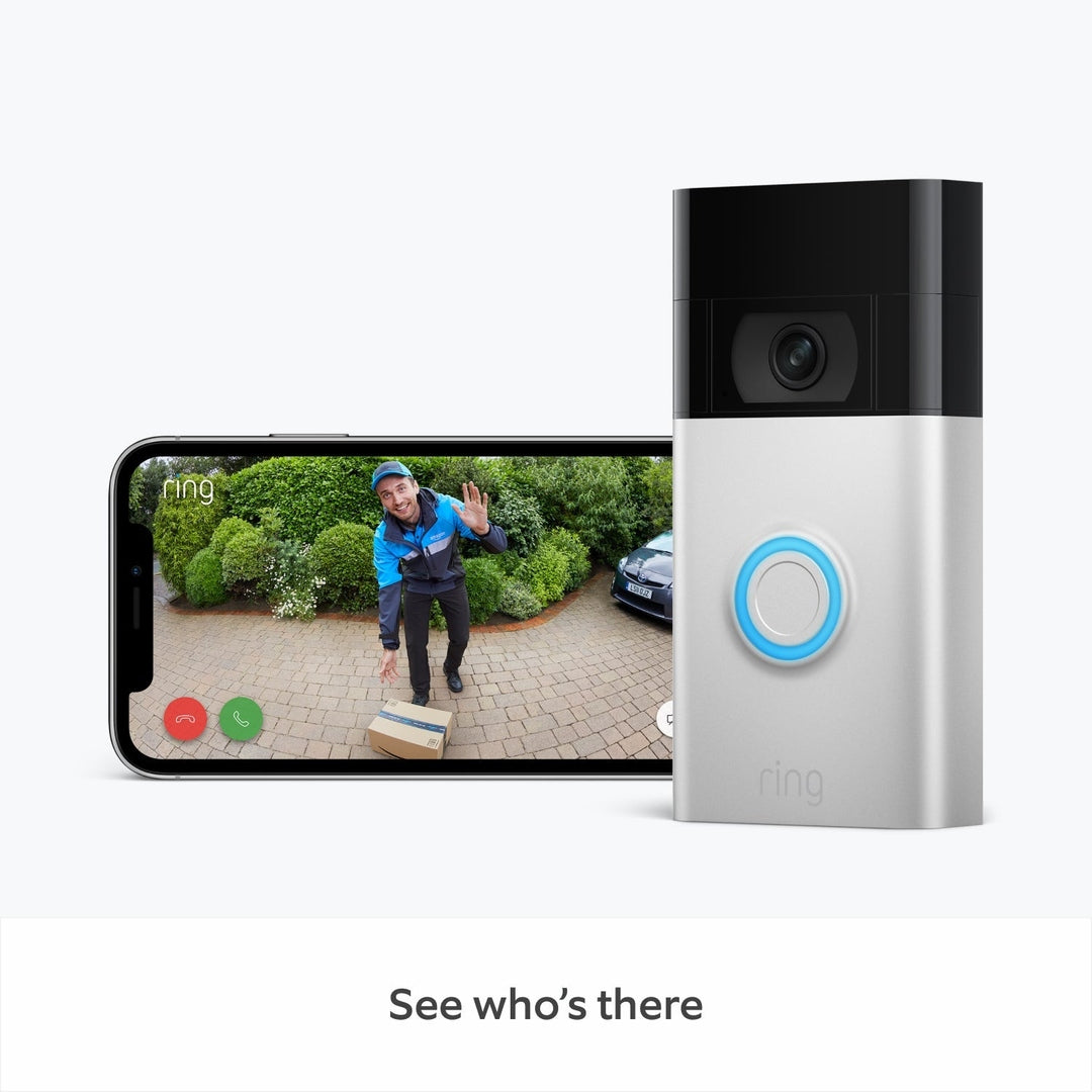 Ring Video Doorbell | Full HD | 2nd Gen Ring Doorbell Euronics Ireland