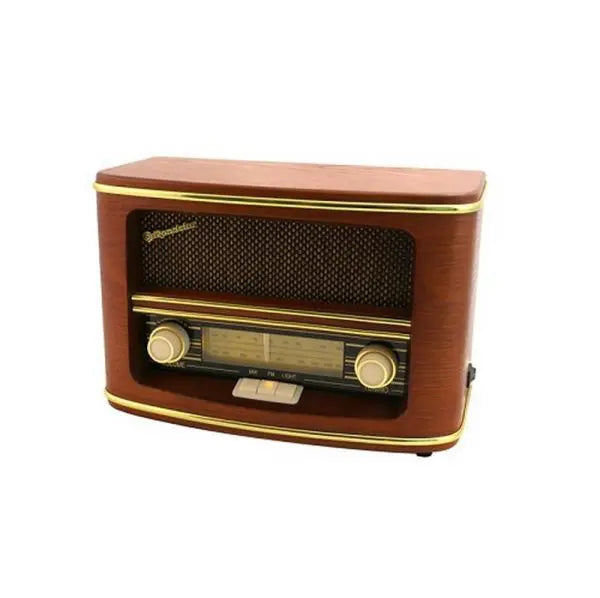 Roadstar Fm/Am Wood Effect Desk Radio | HRA-1500