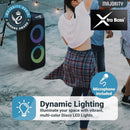 Majority P300 Bluetooth Megasound Party Speaker - Black Majority Speaker Euronics Ireland