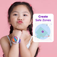 myFirst Fone S3 - 4G Kids Smart Watch with 1.4" Round AMOLED & GPS - Space Blue | 256-KW1401SE-SB01