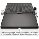 Sage 2400W Cast Aluminium Non-stick Smart Grill Pro - Brushed Stainless Steel| BGR840BSS Sage Grill Euronics Ireland