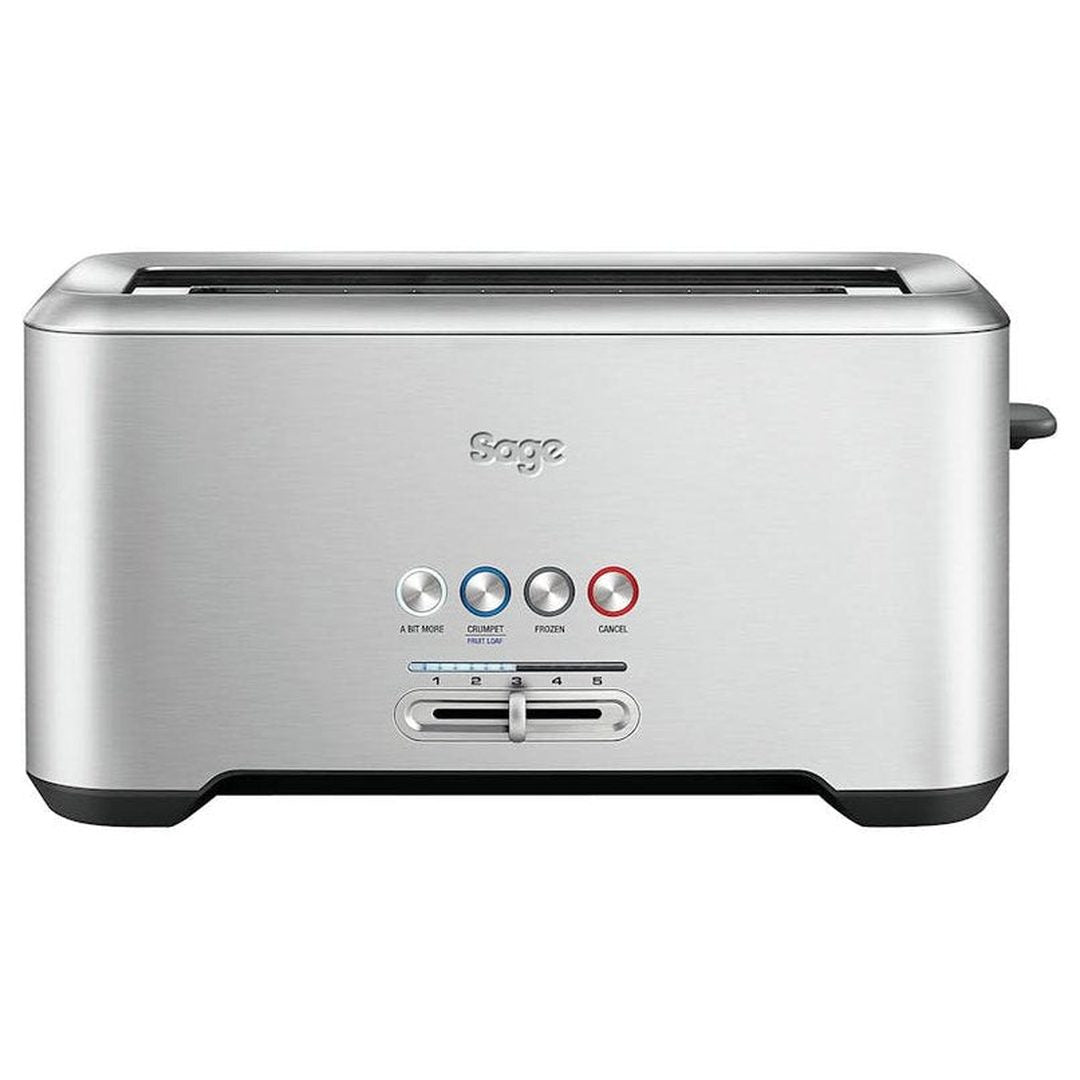 Sage Bit More Toaster 4 Slice Silver | BTA730UK Sage Toaster Euronics Ireland