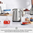 Sage Luxe Kettle Brushed Stainless Steel | BKE735BSSUK Sage Kettle Euronics Ireland