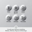 Sage the Compact Wave Soft Close Microwave Oven, Silver | SMO650SIL4GEU1 Sage Microwave Euronics Ireland