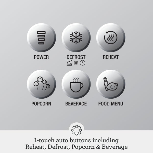 Sage the Compact Wave Soft Close Microwave Oven, Silver | SMO650SIL4GEU1 Sage Microwave Euronics Ireland