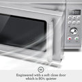 Sage the Compact Wave Soft Close Microwave Oven, Silver | SMO650SIL4GEU1 Sage Microwave Euronics Ireland