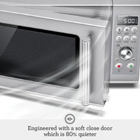 Sage the Compact Wave Soft Close Microwave Oven, Silver | SMO650SIL4GEU1 Sage Microwave Euronics Ireland