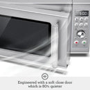 Sage the Compact Wave Soft Close Microwave Oven, Silver | SMO650SIL4GEU1 Sage Microwave Euronics Ireland