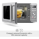 Sage the Compact Wave Soft Close Microwave Oven, Silver | SMO650SIL4GEU1 Sage Microwave Euronics Ireland