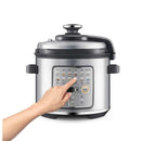 Sage The Fast Slow Go Multi Cooker Brushed Stainless Steel | SPR680BSS2GUK1 Sage Pressure Cooker Euronics Ireland