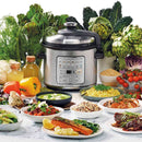 Sage The Fast Slow Go Multi Cooker Brushed Stainless Steel | SPR680BSS2GUK1 Sage Pressure Cooker Euronics Ireland