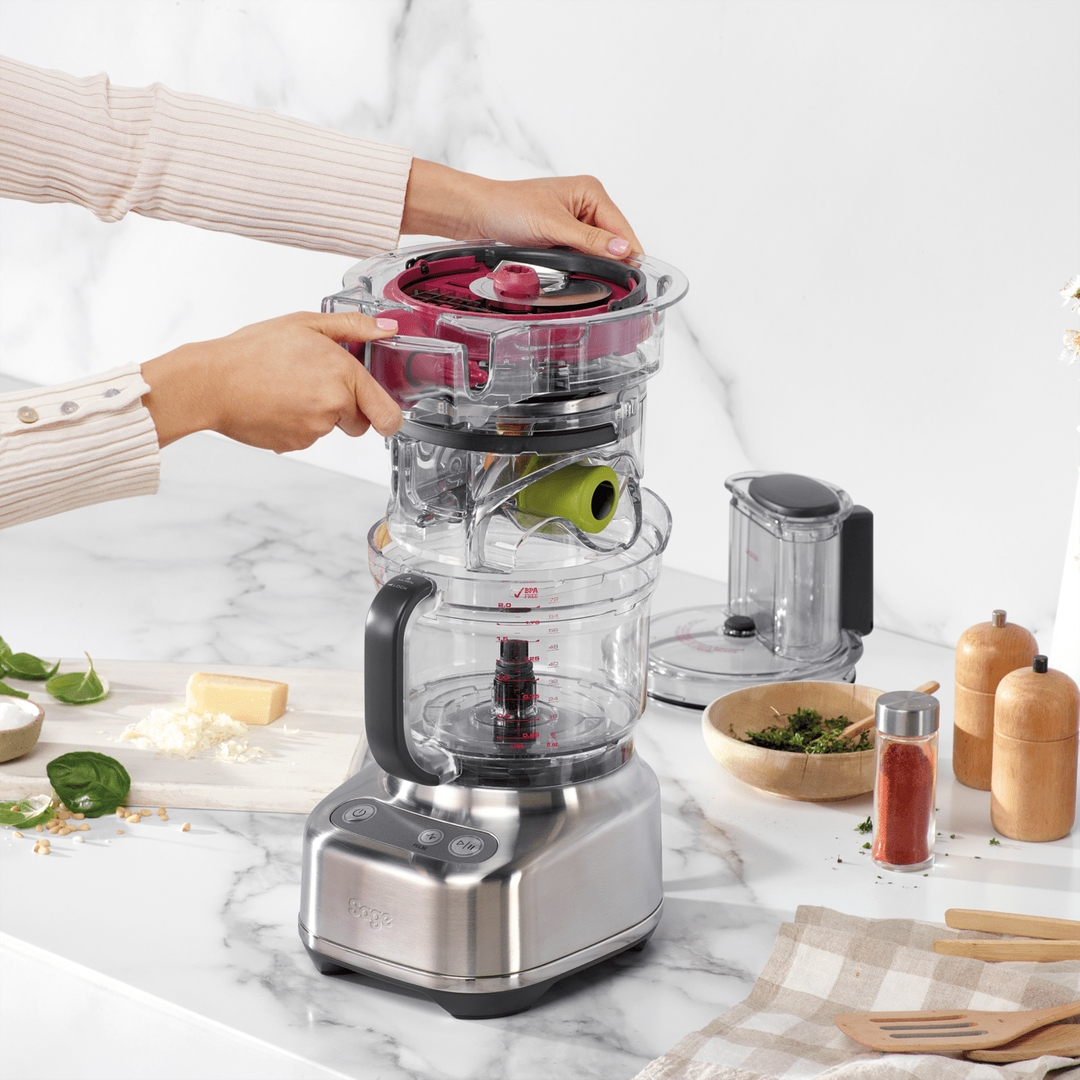 Sage The Paradice 9 Food Processor | Brushed Stainless Steel | SFP638BSS2GUK1 Sage Blender Euronics Ireland