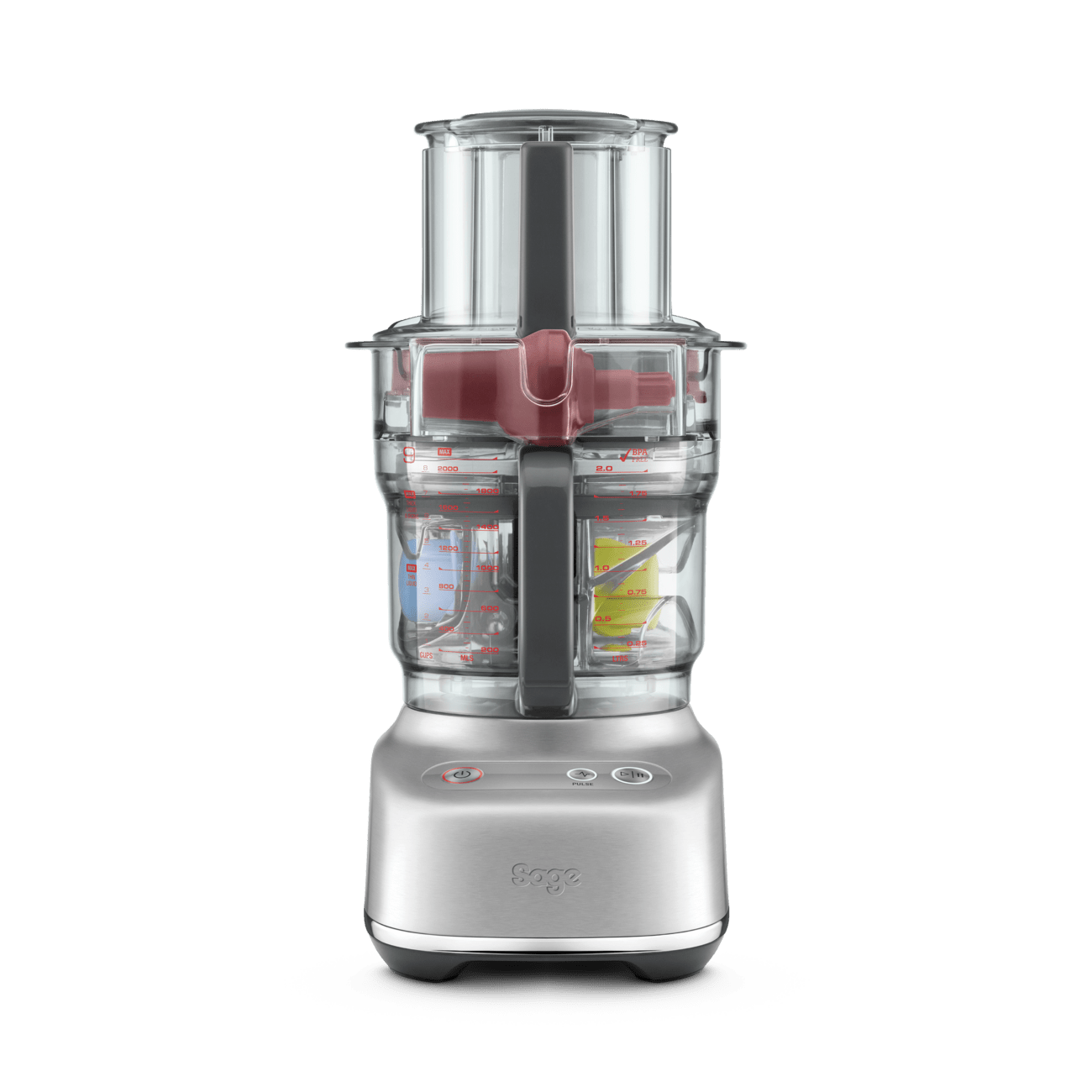 Sage The Paradice 9 Food Processor | Brushed Stainless Steel | SFP638BSS2GUK1 Sage Blender Euronics Ireland