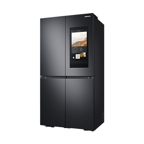 Samsung Family Hub American Fridge Freezer with Beverage Center in Black | RF65A977FB1/EU Samsung American Fridge Freezer Euronics Ireland