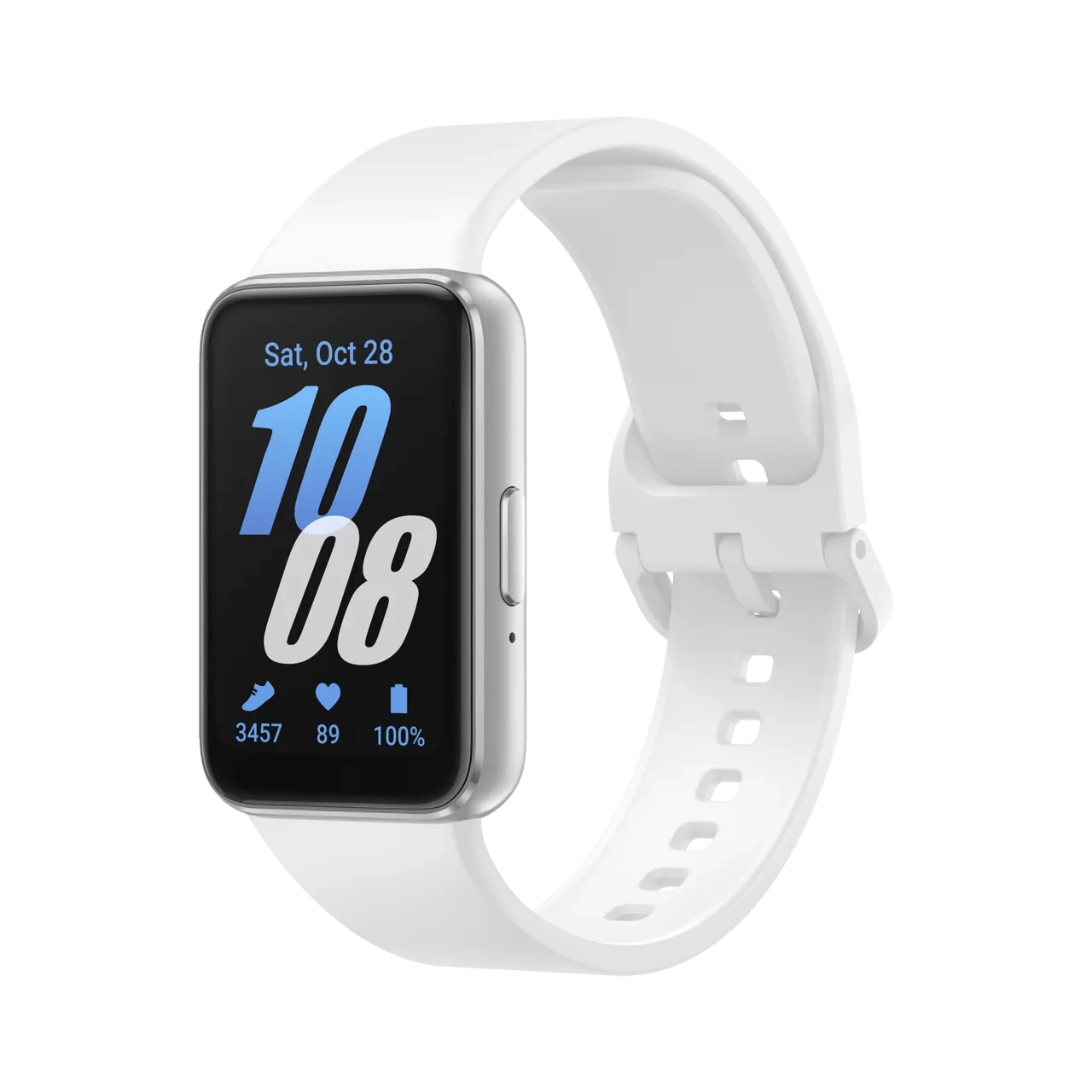 Samsung Galaxy Fit3 Fitness Smartwatch Silver | SM-R390NZSAEUB Samsung Smart Watch Euronics Ireland