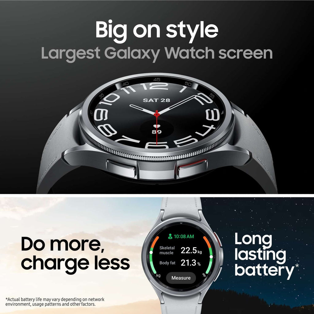 Samsung Galaxy Watch 6 Classic (47 mm, Black) Smart lifestyle