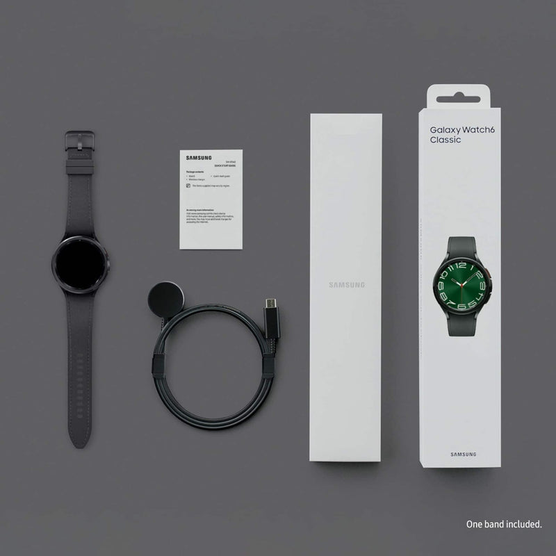 Samsung Watch6 Classic 47mm in Black | SM-R960NZKAEUA