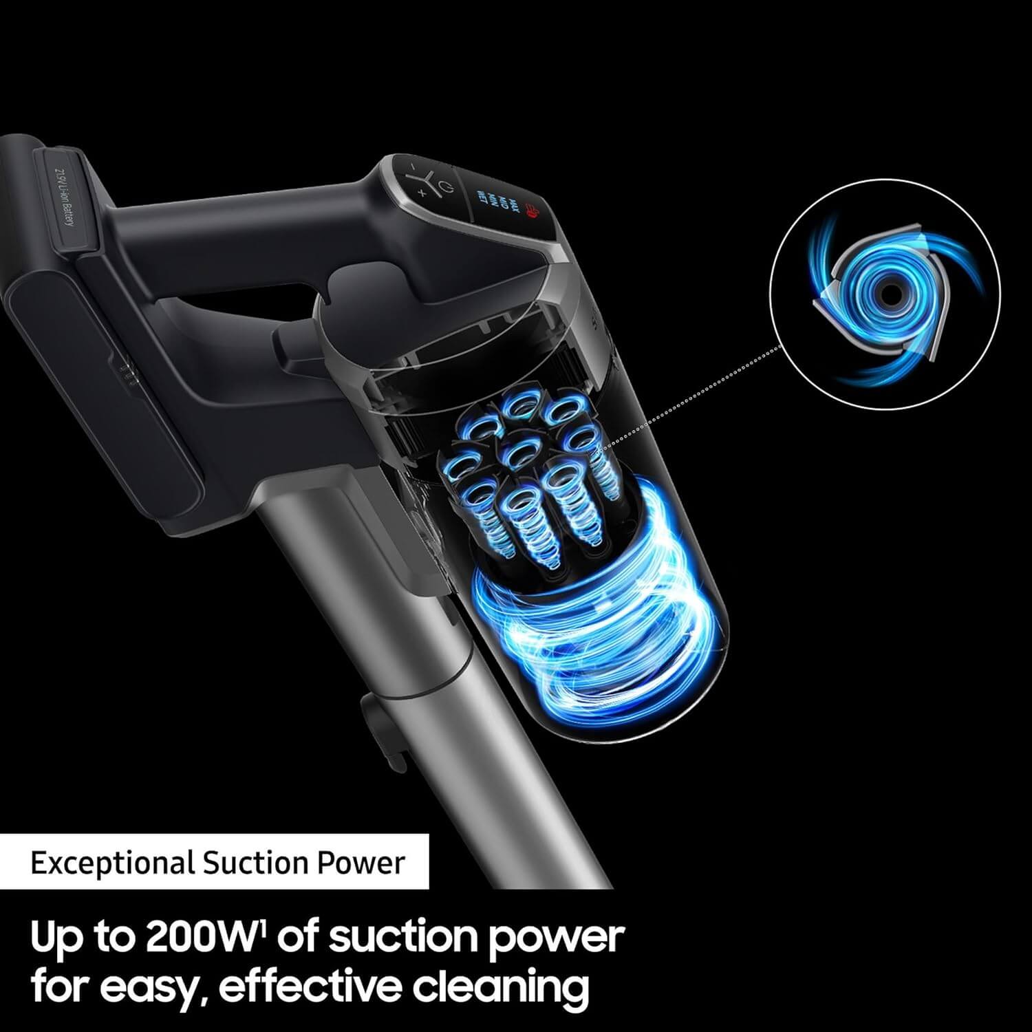 Samsung Jet™ 75E Complete Cordless Vacuum Cleaner | VS20B75ACR5/EU Samsung Vacuum Cleaner Euronics Ireland