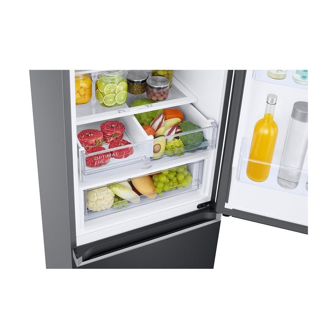 Samsung Series 5 Classic Fridge Freezer with SpaceMax Technology Black | RB38C605DB1/EU Samsung Fridge Freezer Euronics Ireland