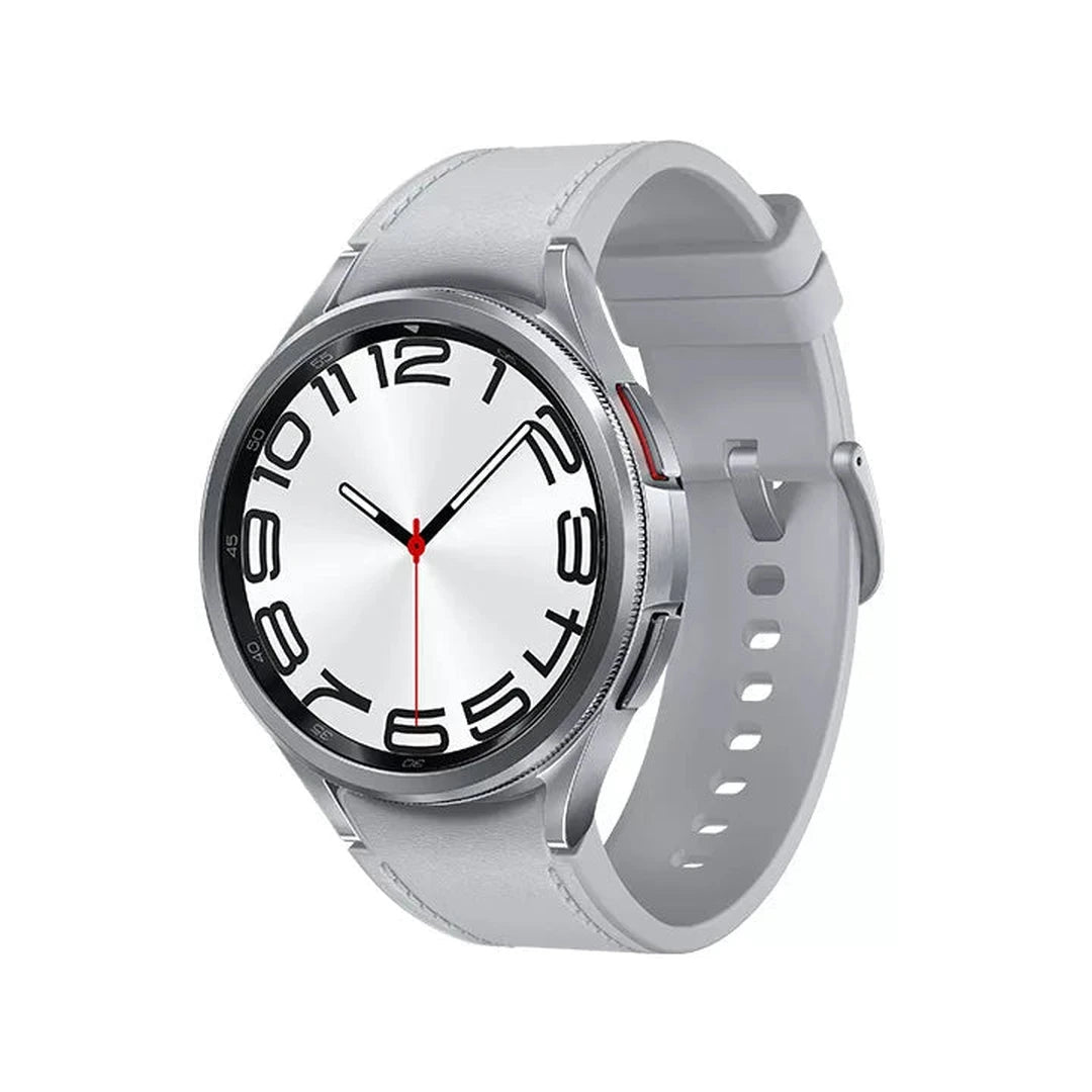 Samsung Watch6 Classic 47mm in Silver | SM-R960NZSAEUA Samsung Smartwatch Euronics Ireland