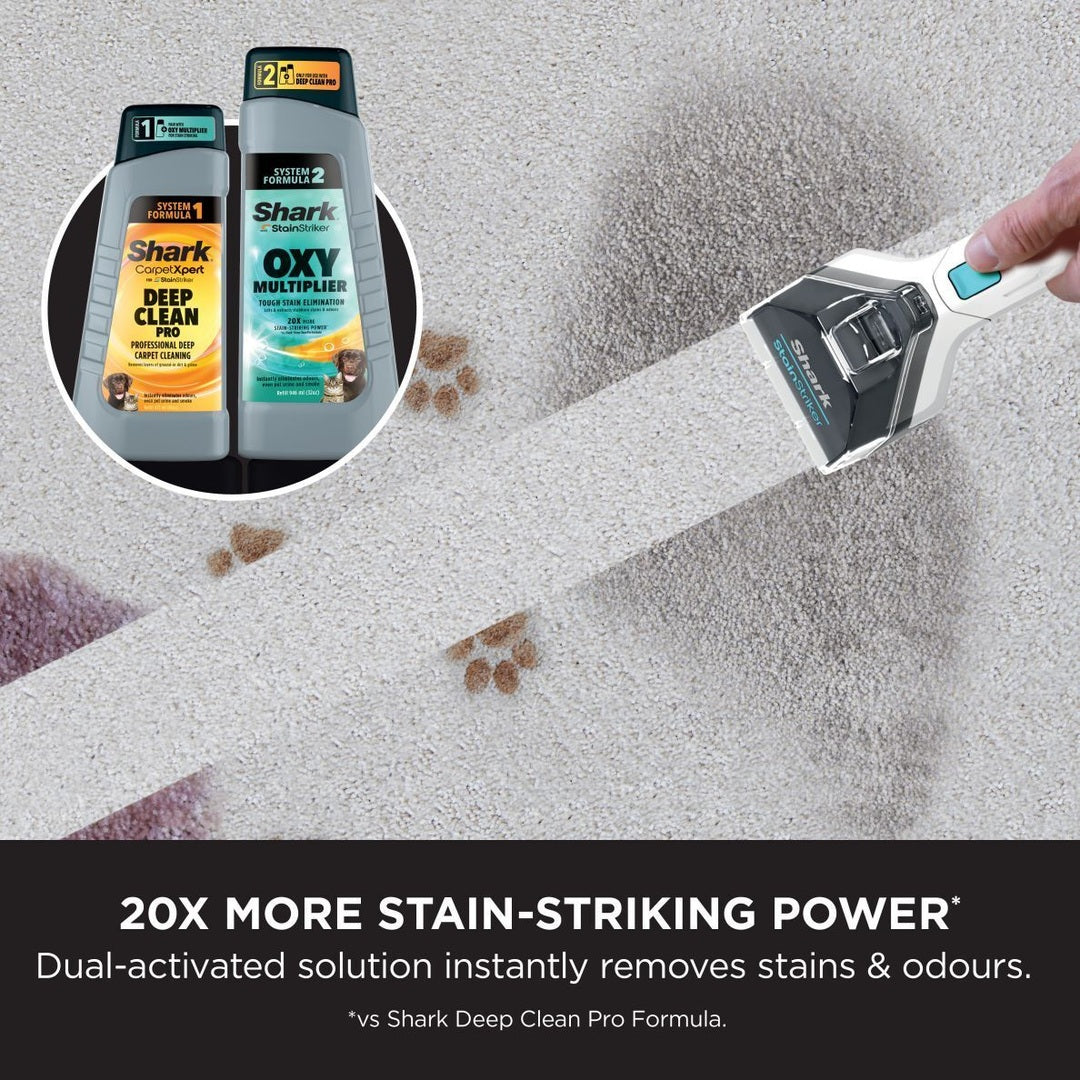 Shark CarpetXpert Deep Carpet Cleaner with Built-In StainStriker | EX200UK Shark Vacuum Cleaner Euronics Ireland