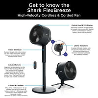 Shark FlexBreeze Portable Fan | FA220UK Shark Air Purifier Euronics Ireland