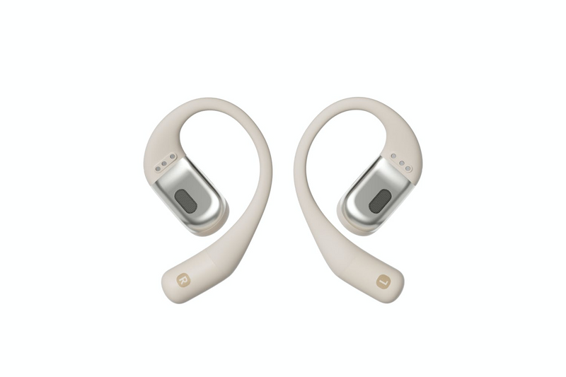 SHOKZ OpenFit True Wireless Earbuds in Beige | 38-T910BG