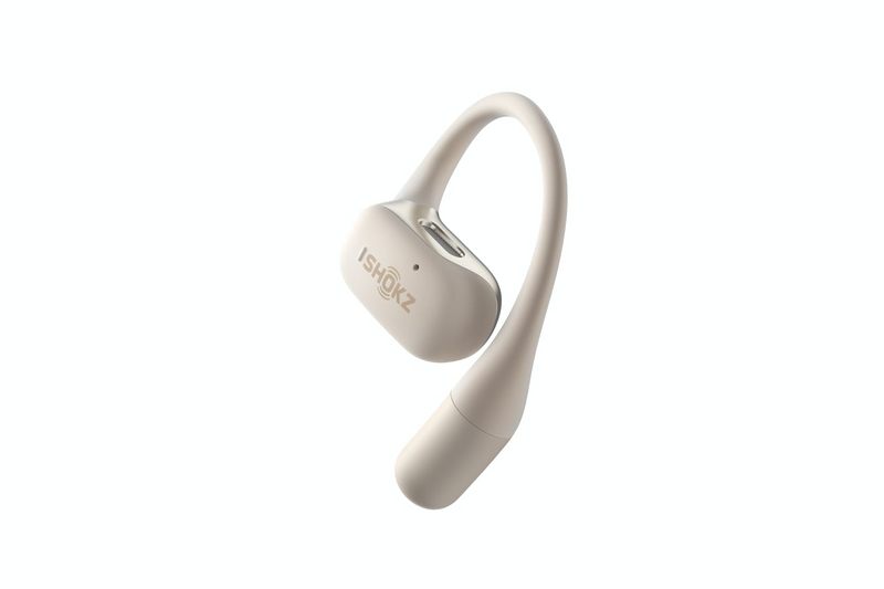 SHOKZ OpenFit True Wireless Earbuds in Beige | 38-T910BG