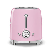 Smeg 50's Retro Style 2 Slice Toaster | Pink Smeg Toaster Euronics Ireland