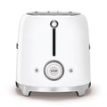 Smeg 50's Retro Style 2 Slice Toaster | White Smeg Toaster Euronics Ireland