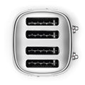 Smeg 50's Retro Style 4 Slice Silver Toaster | TSF03SSUK Smeg Toaster Euronics Ireland