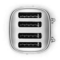 Smeg 50's Retro Style 4 Slice Silver Toaster | TSF03SSUK Smeg Toaster Euronics Ireland