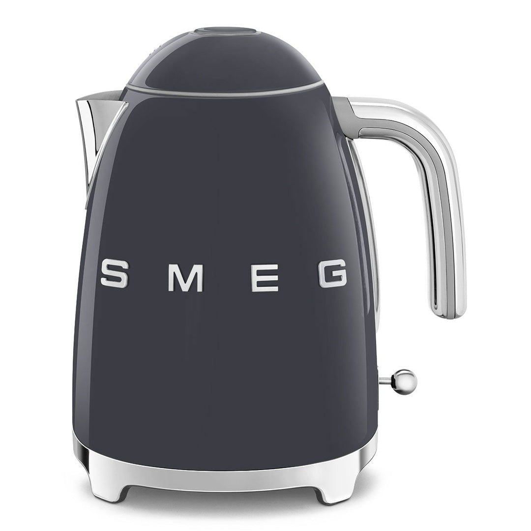 Smeg Retro 50's Style 1.7 Litre Kettle | Grey Smeg Kettle Euronics Ireland
