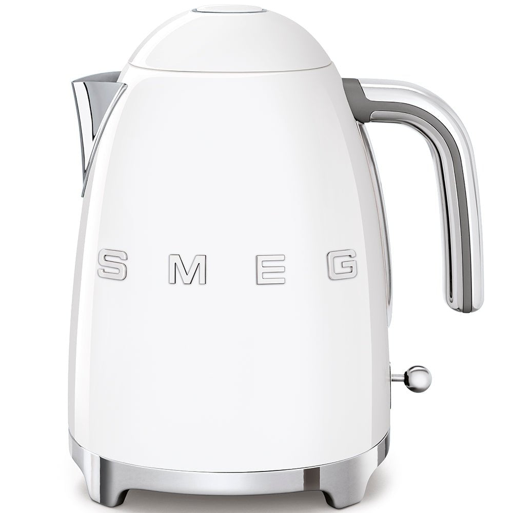 Smeg Retro 50's Style 1.7 Litre Kettle | White Smeg Kettle Euronics Ireland