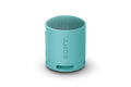 Sony SRS-XB100 Portable Bluetooth Speaker - Light Blue - strap and angle view