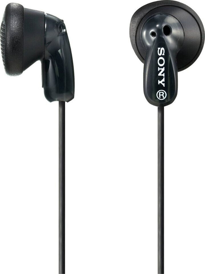 Sony MDR-E9LP Wired Earbuds - Black - hero view