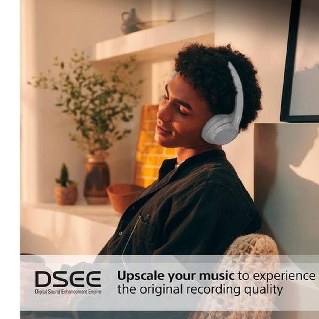 Sony Noise Cancelling Wireless Bluetooth Headphones White | WHCH720NWCE7 Sony Headphones Euronics Ireland